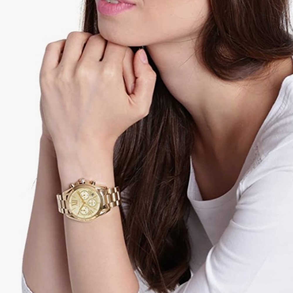 Michael Kors Bradshaw Gold Stainless Steel Watch